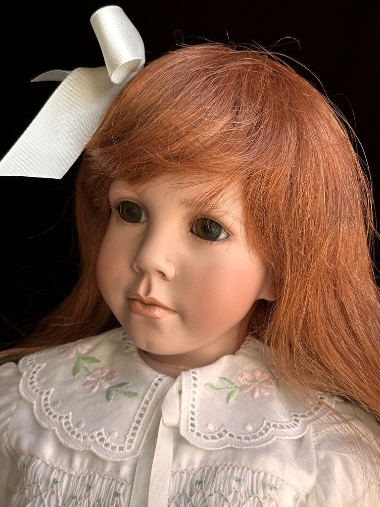 Collectible Porcelain 23.5" Linda Mason Originals Daniella Doll LE 100