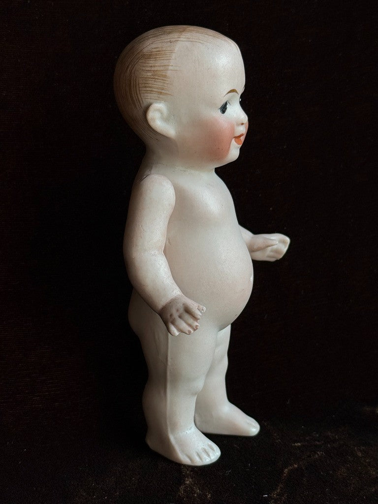 Antique German 5.25” Bahr Proschild 424 All Bisque Googly Doll