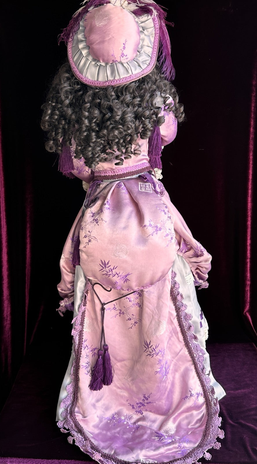 Huge Mary Benner 36" Porcelain Repro of French Bru Jne Michiko Doll LE 750