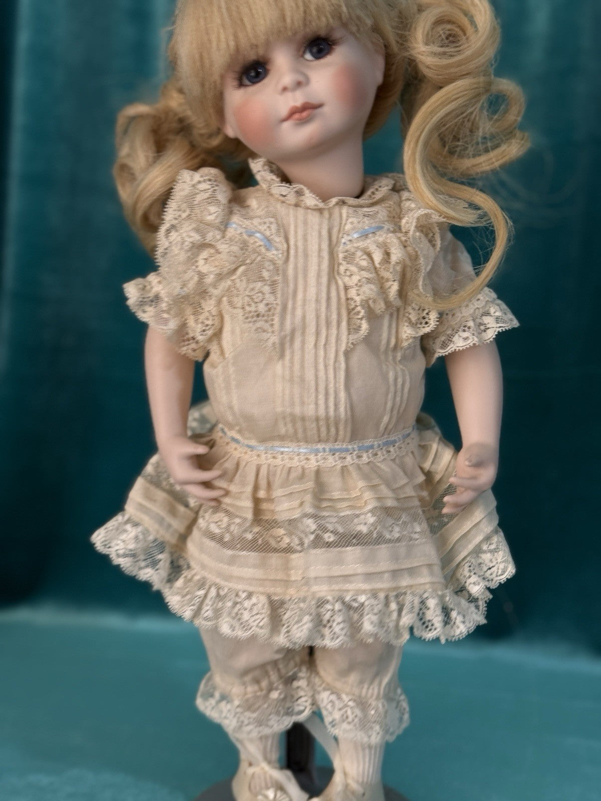 Lot of 5 Artists All Porcelain And Composition Body Dolls