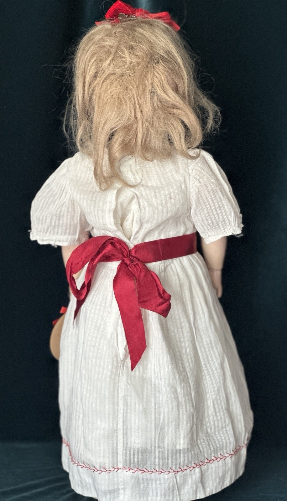 Antique German Simon Halbig Mold 1078 19” Doll Bisque Head Composition Body