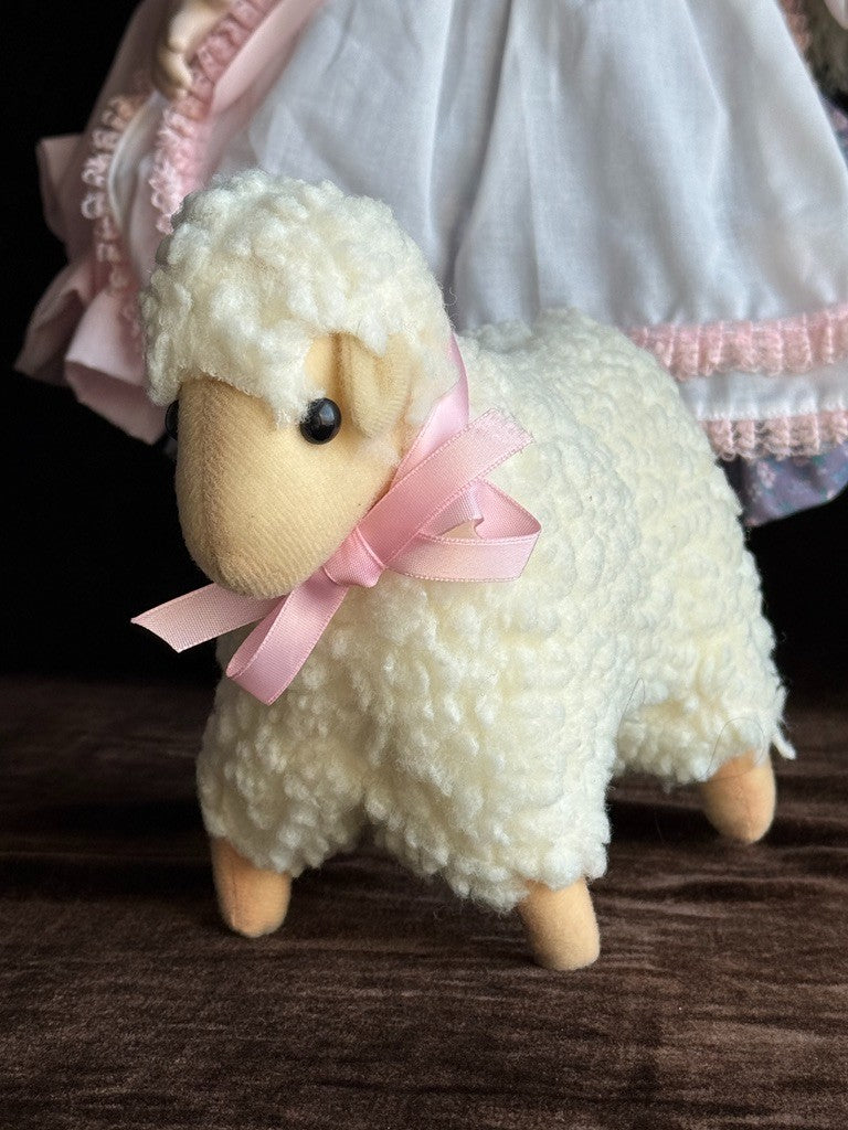 All Porcelain 18.5" Handmade Reproduction of Elke Hutchens Little Bo Peep Doll