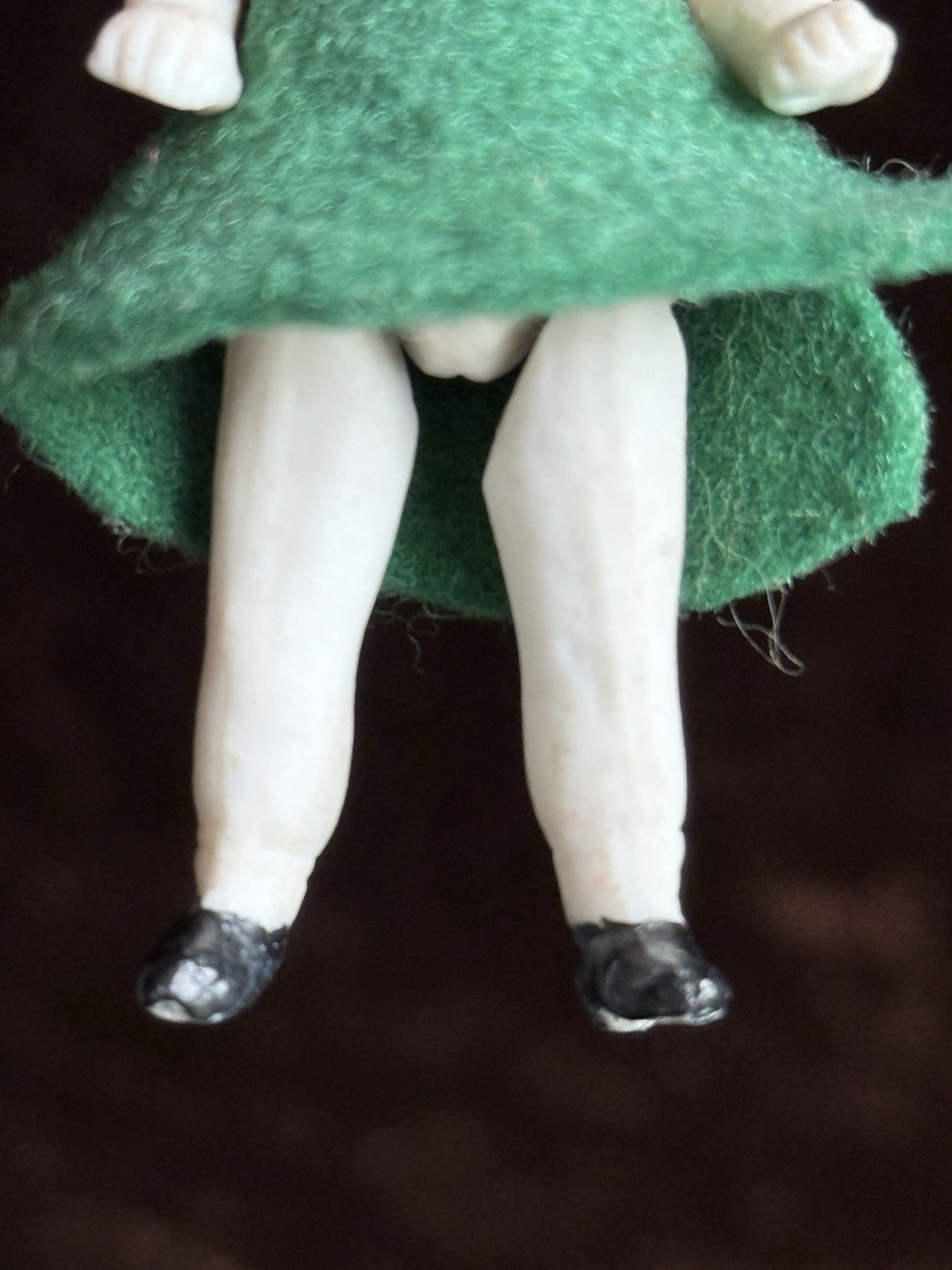 Miniature Antique German 2.5” Carl Horn Hertwig Doll