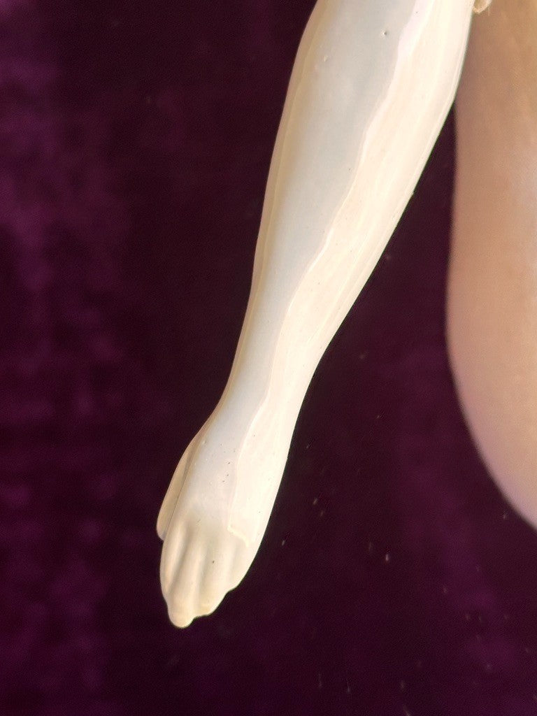 Vintage 22” Reproduction of Antique German China Fashion Doll