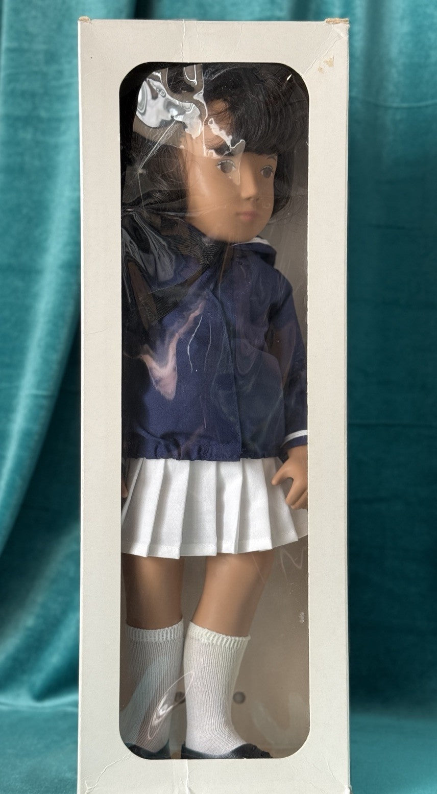 Collectible England Vinyl Sasha Brunette Marina 102S Girl Doll with Box/Tag