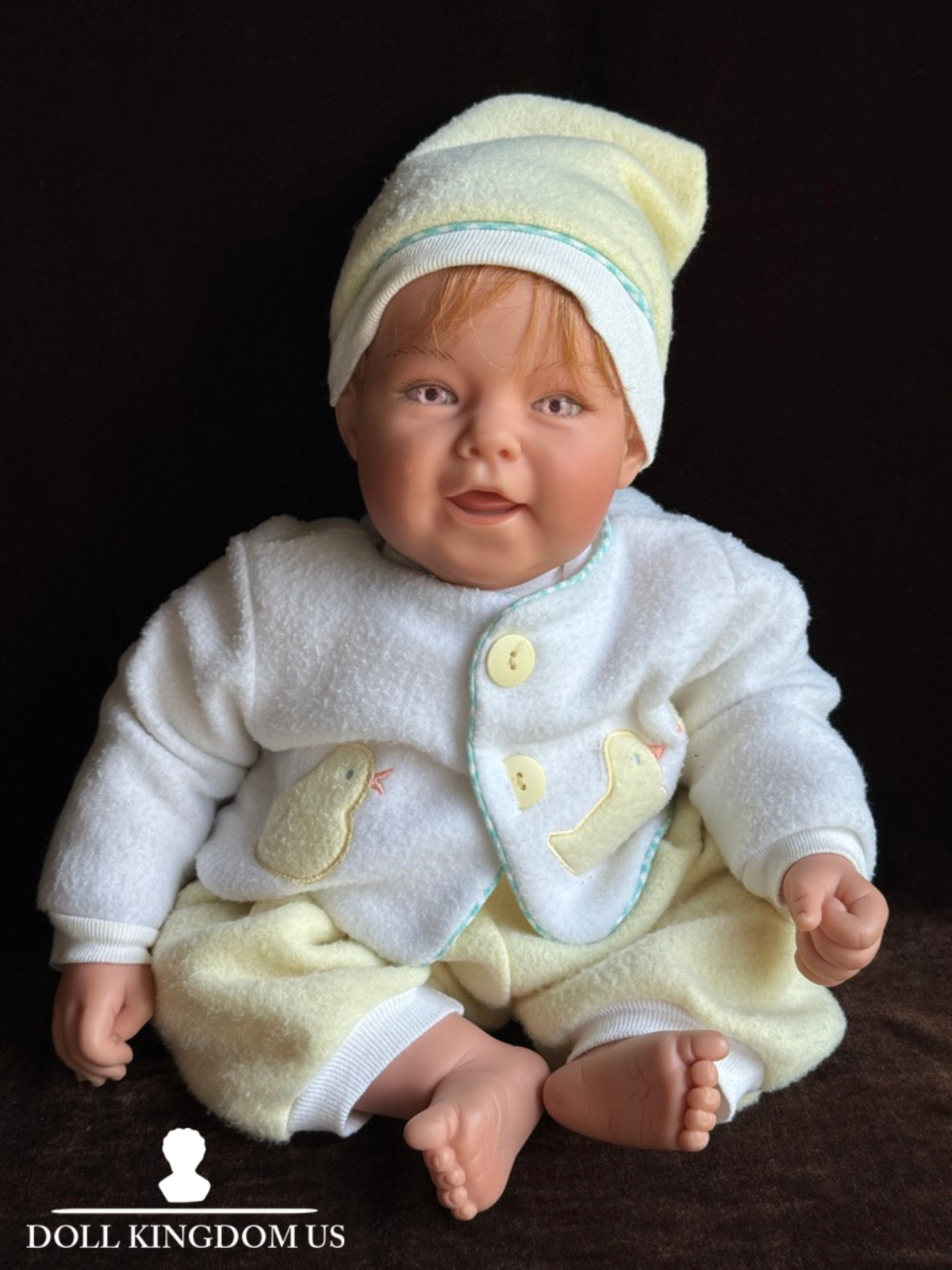 Lee Middleton “Just Ducky” Vinyl Cloth Baby Doll by Reva Schick LE 3000 in Box