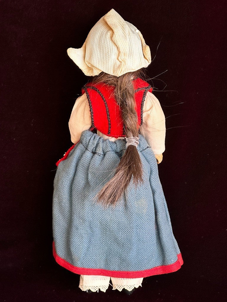 Antique German 8” Gebrüder Kuhnlenz 44-10 Bisque Head Doll