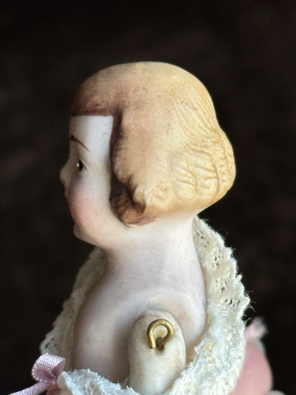 Mystery Antique German 3.625” All Bisque 36 Orsini Style Mignonette Doll