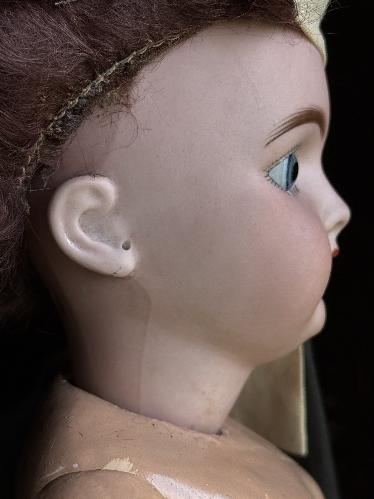 Antique German 17” Heinrich Handwerck 109 Bisque Head Nun Doll