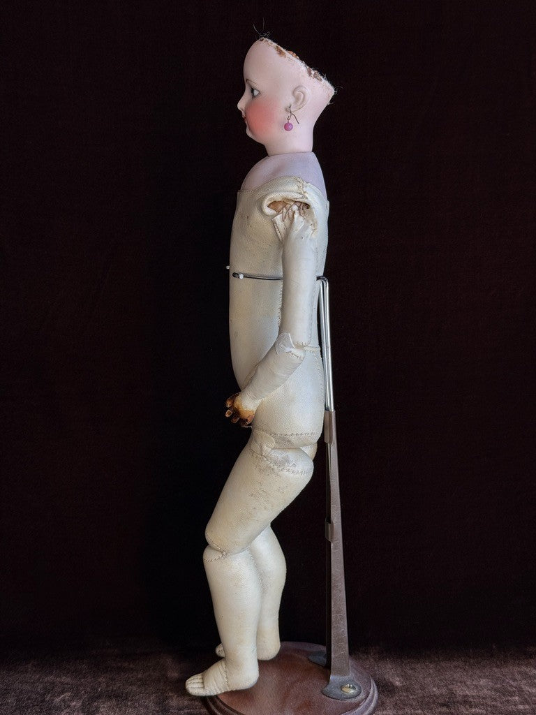 Antique French 16” Jumeau/Gaultier Bisque Head Fashion Poupee Bebe Doll