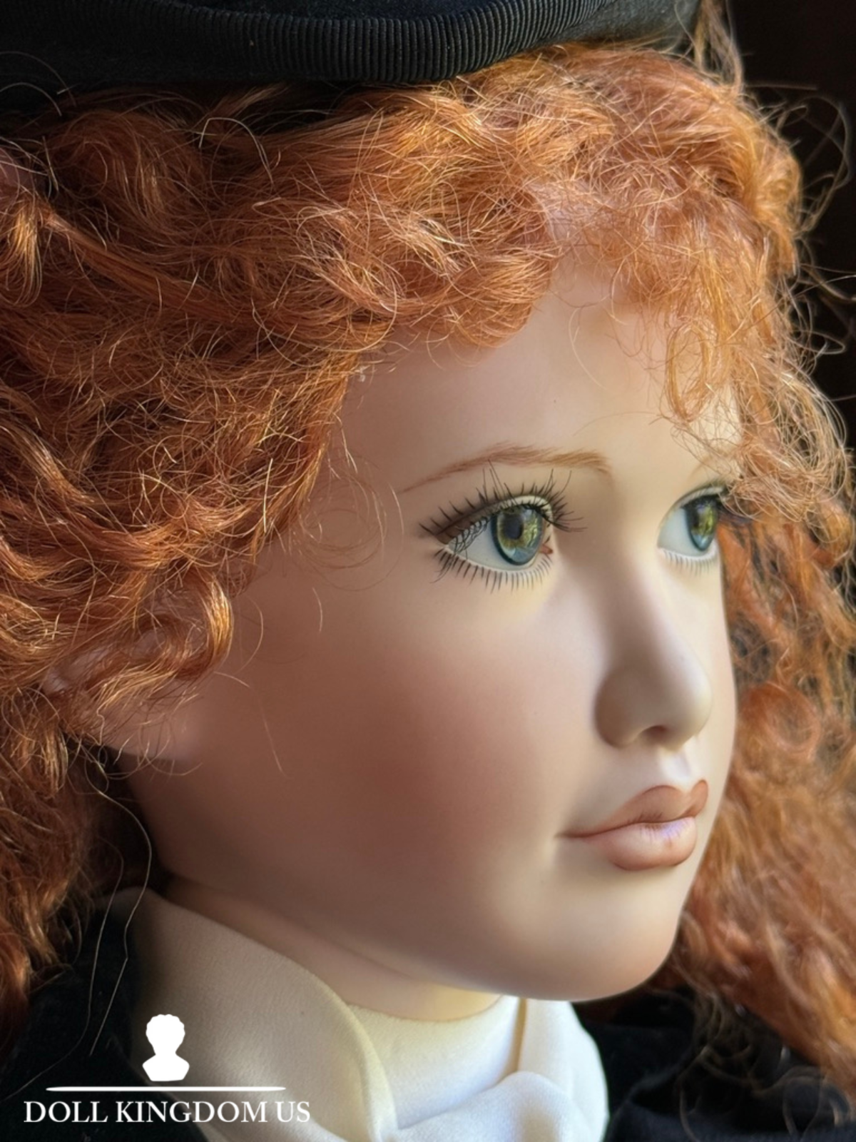 Rare Lifelike 33" Artists Angela Barker Porcelain Doll Davina New Tag COA LE 15