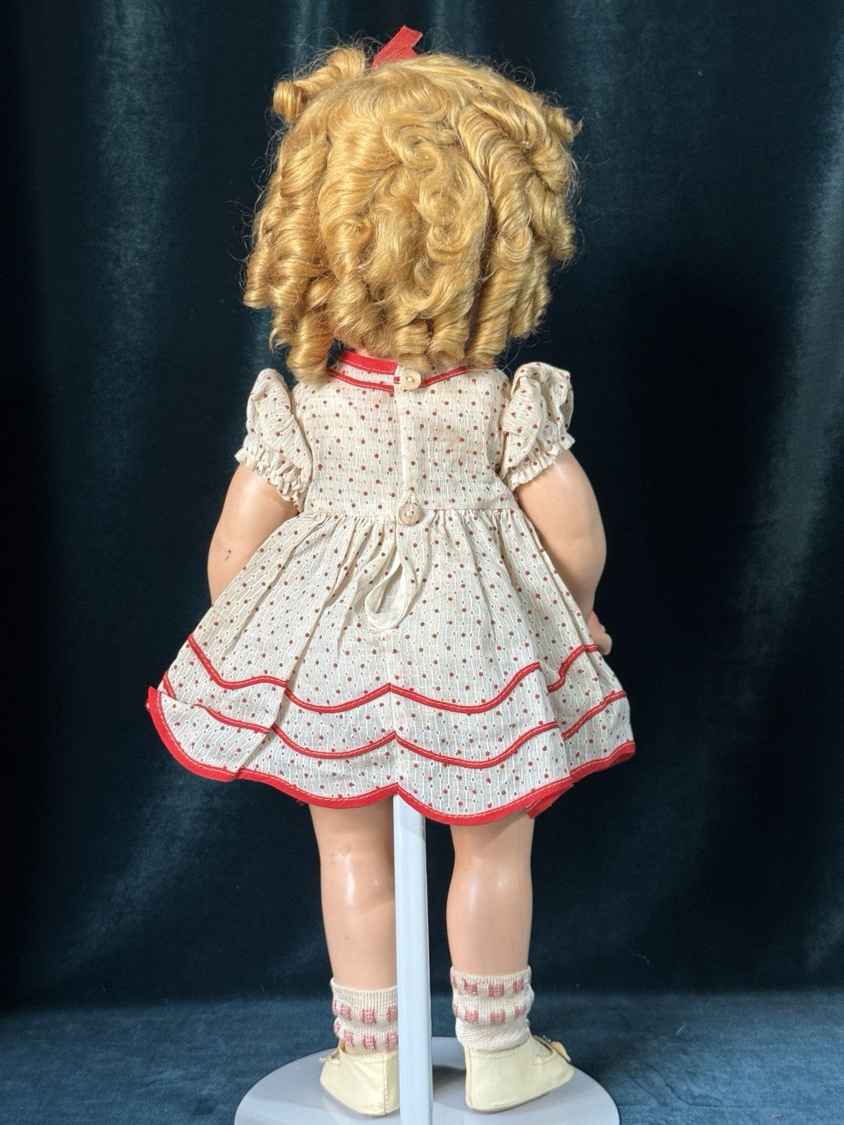 All Original Vintage 1930’s Composition 18” Shirley Temple Doll by Ideal Company