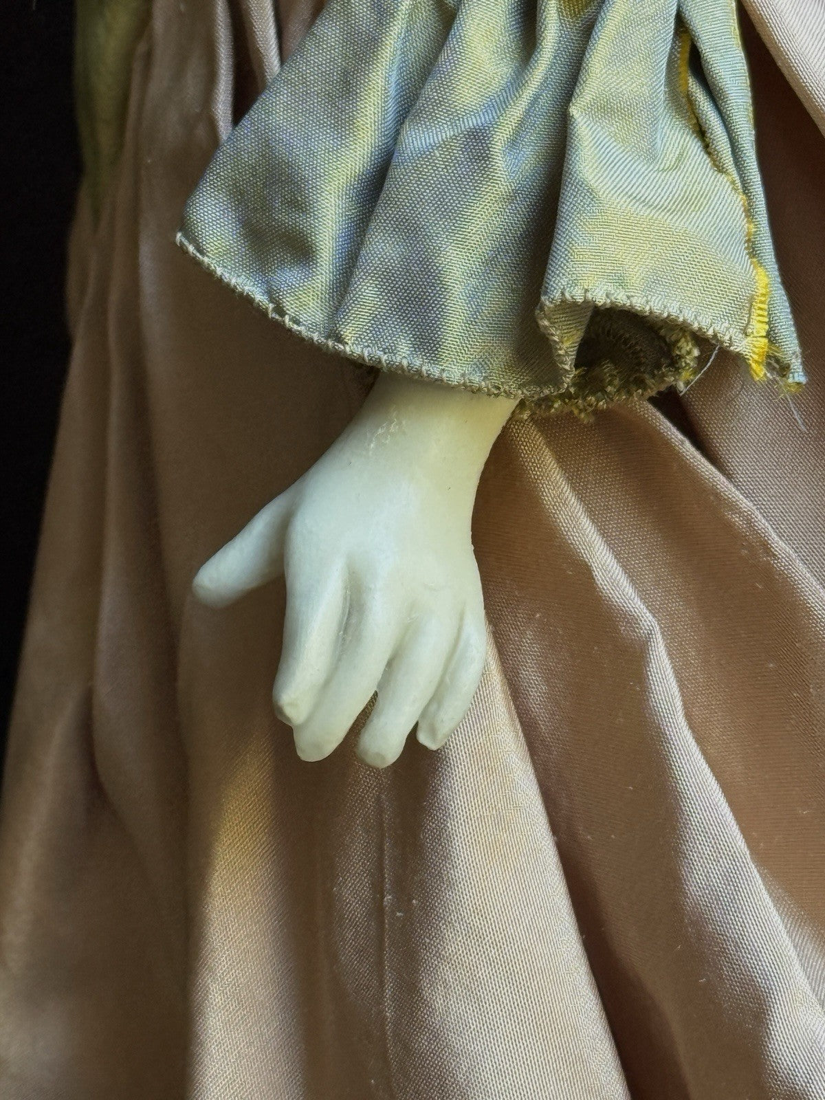 OOAK Collectible 15” Judith & Lucia Friedericy Wax Over Porcelain Doll