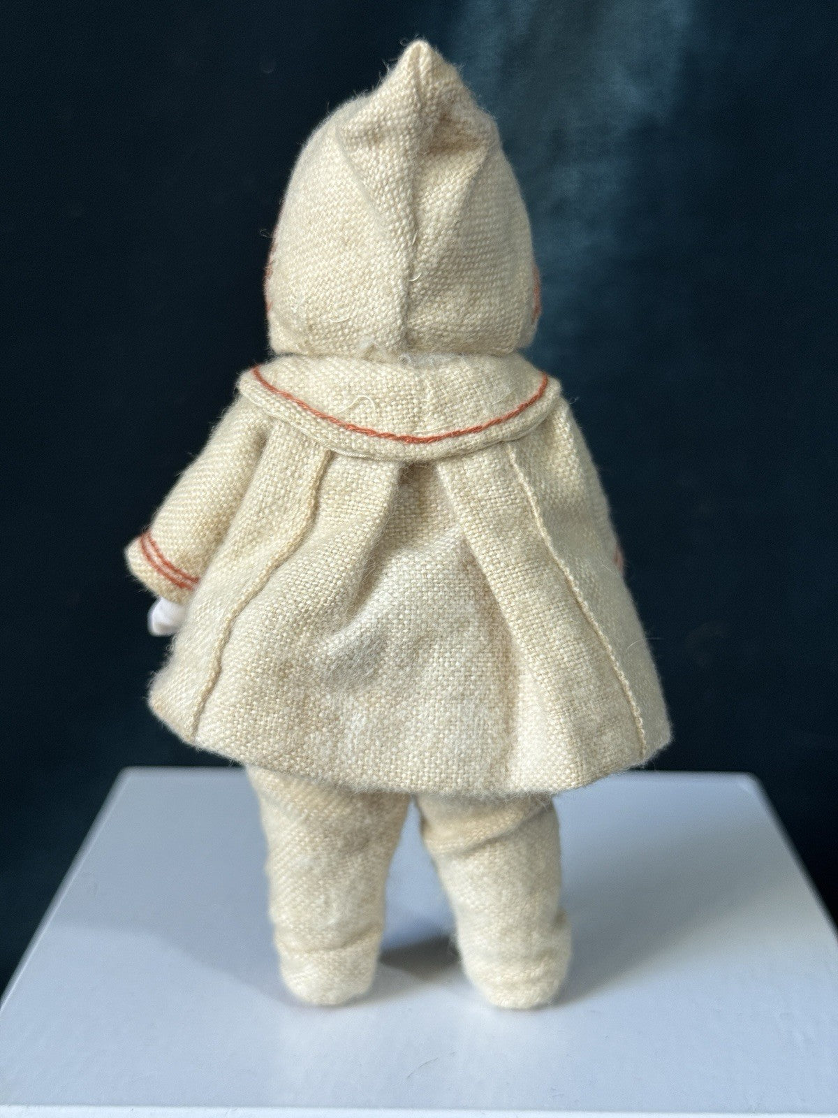 Antique German All Bisque Hertwig (?) Googly Type 4 1/4” Character Doll