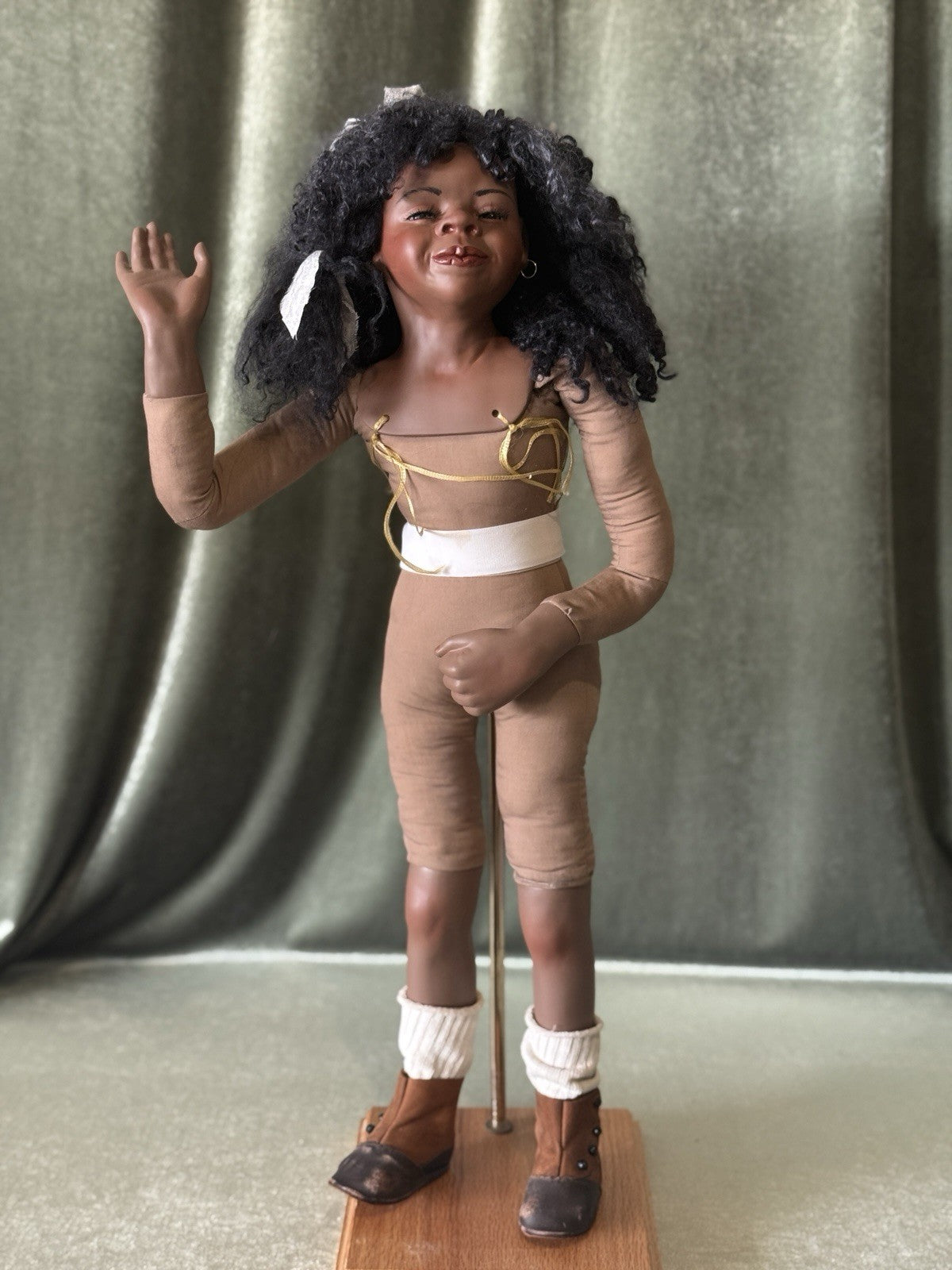 Reproduction Of “Lucinda ” by Mary Van Osdell Porcelain 24” Doll