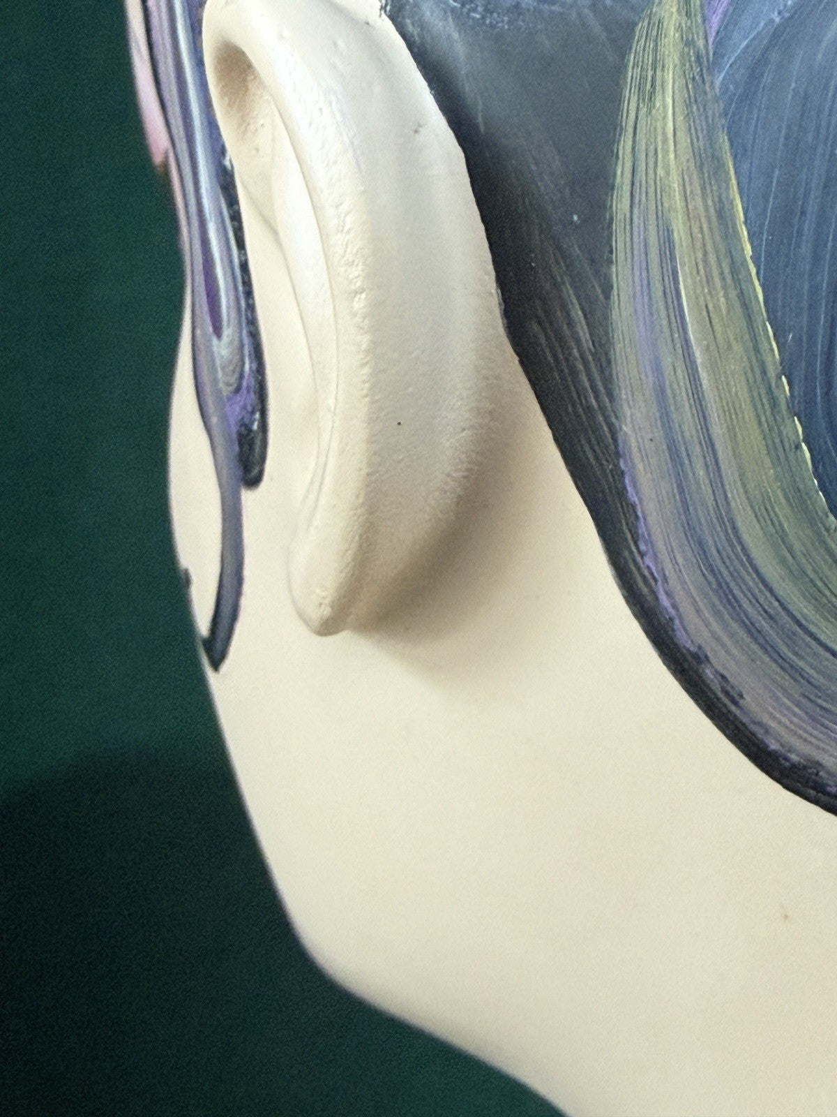 Art Deco 18” Mannequin Head Female For Jewelry Display