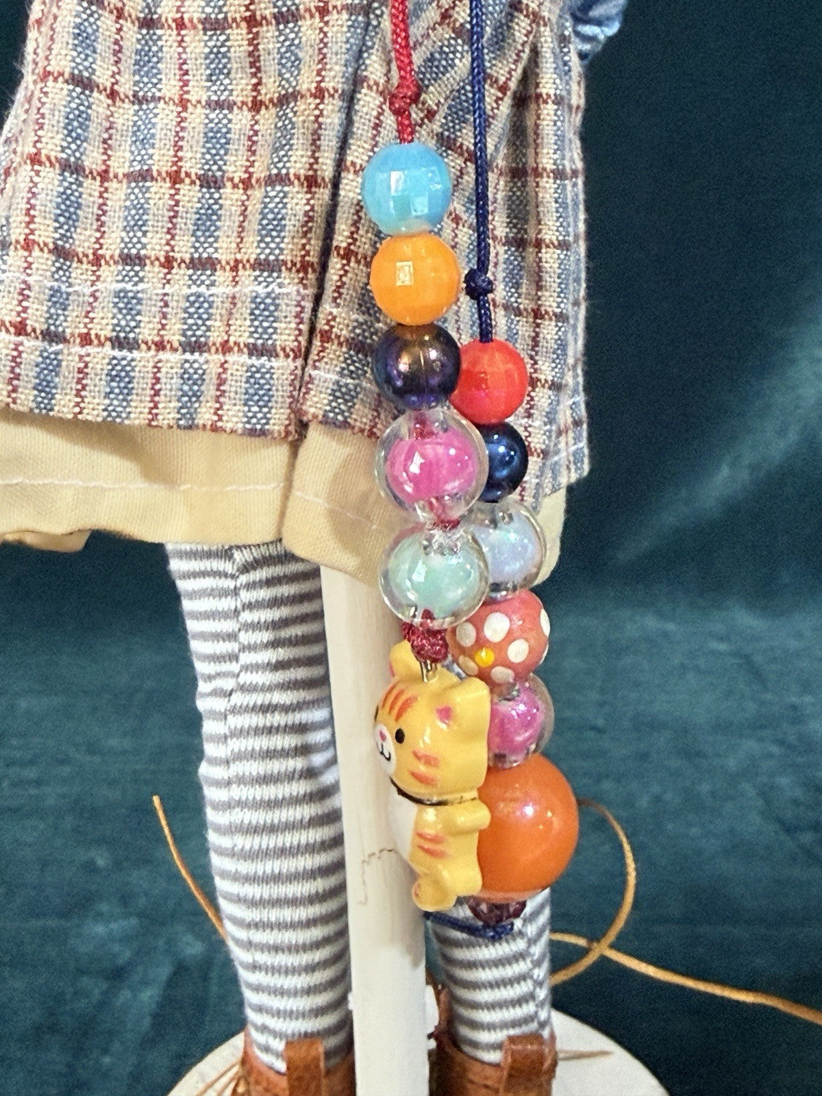 OOAK Custom Blythe 11” Artist BJD Doll With Goose Toy