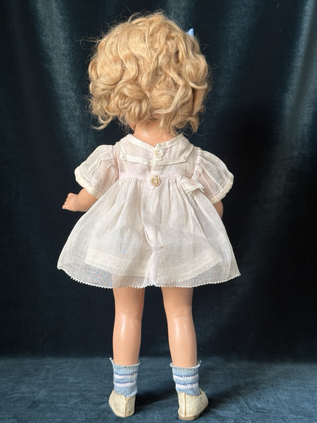 Lot Of 2 Vintage 1930’s Composition 15” and 13” Shirley Temple Doll by Ideal