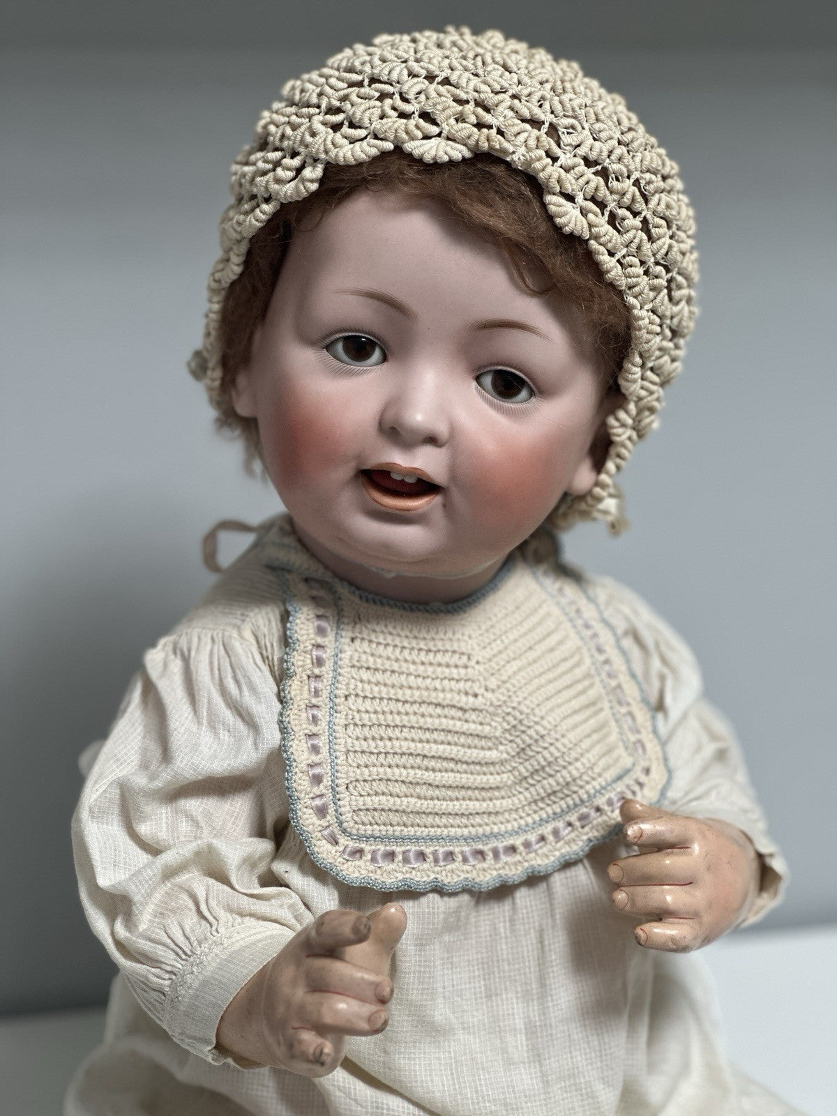 Large 23” Antique JDK Kestner  226 Bisque Baby Doll Composition Body
