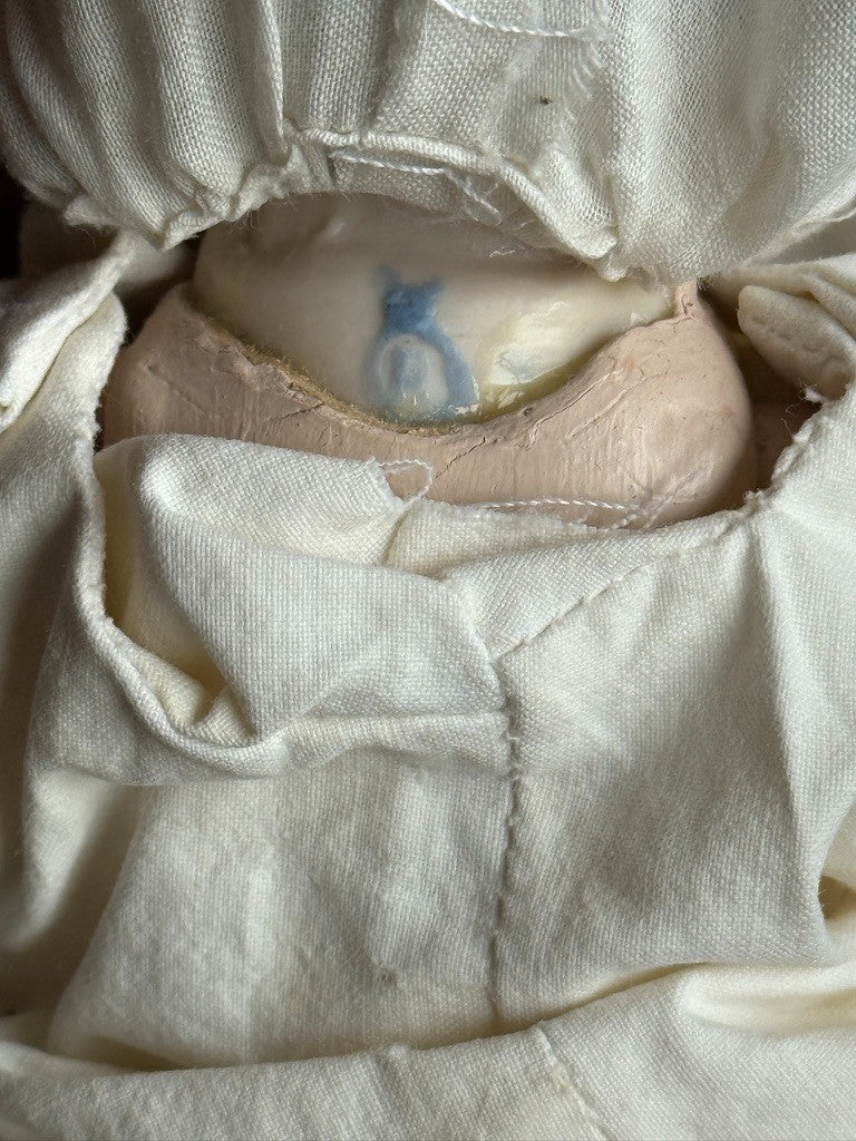 OOAK Collectible 7" Kathy Redmond Porcelain Prince (?) Baby Doll