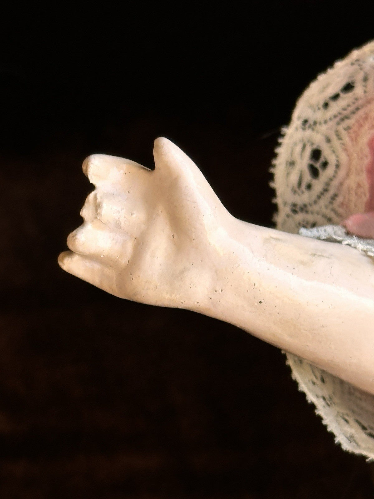 Antique German 14” Armand Marseille 1894 Dep Bisque Head Doll