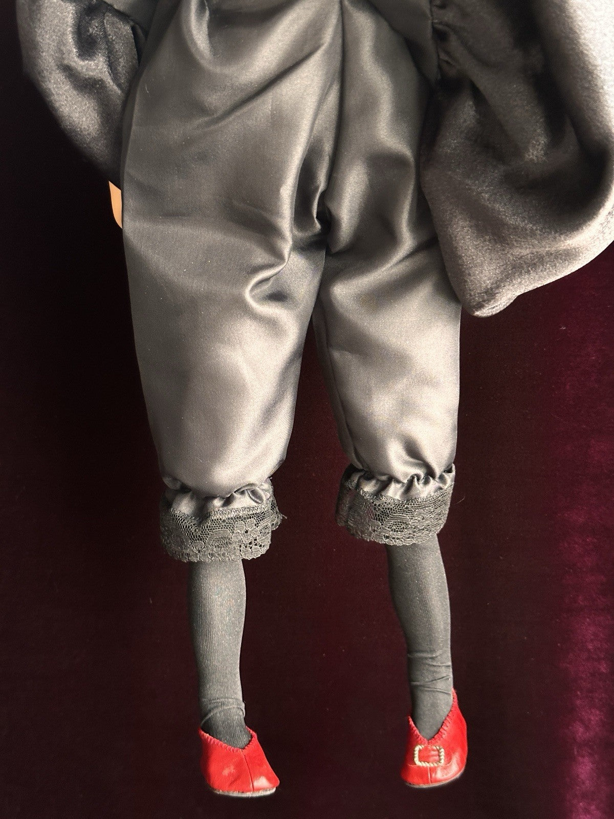 Collectible French Heloise 21.5” Resin/Cloth Doll