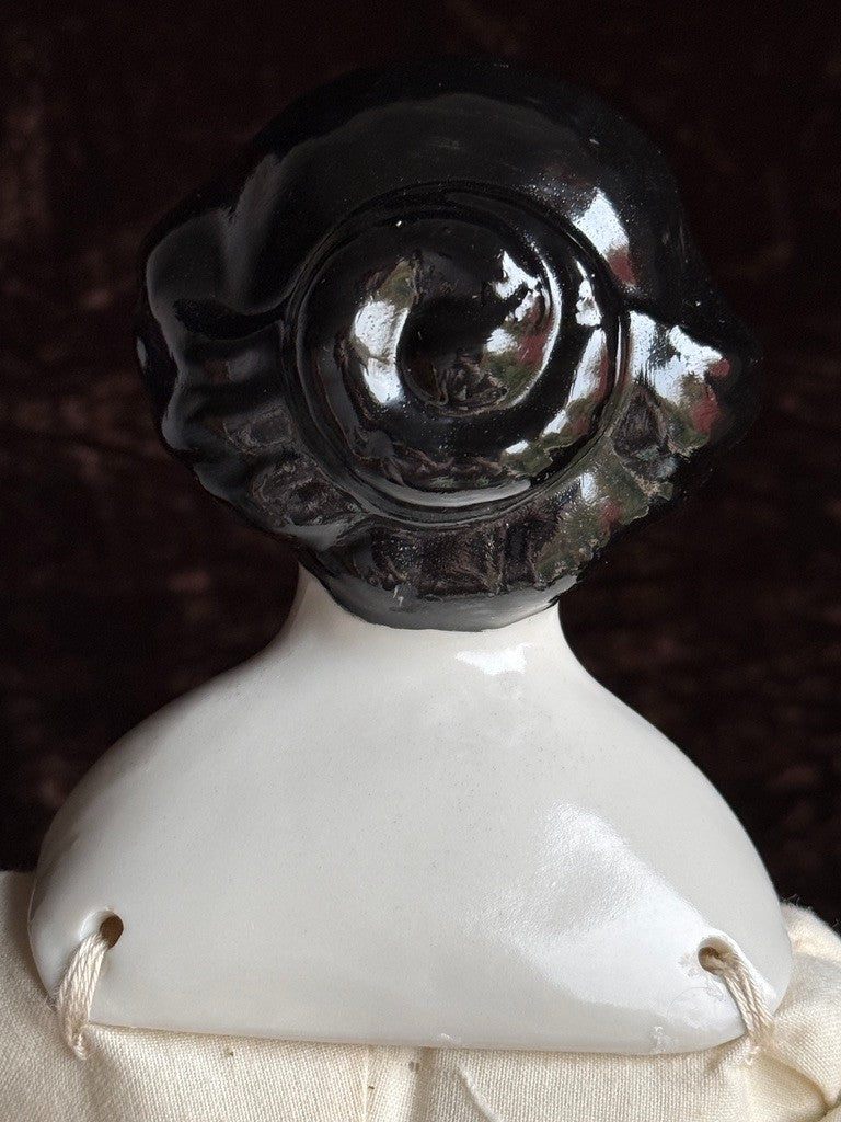 Vintage 19.5” Reproduction of Antique German Jenny Lind China Head Doll