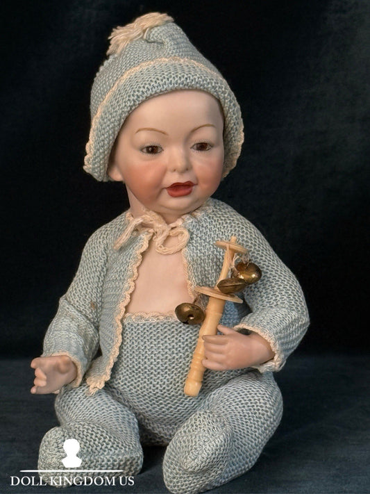 Reproduction Of Antique Kammer & Reinhardt Kaiser Character Porcelain 9” Doll