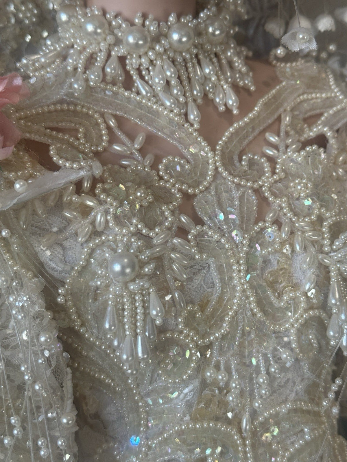 Collectible Large 42” Porcelain Doll “Victoria ” by Rustie LE 1500 COA/Stand