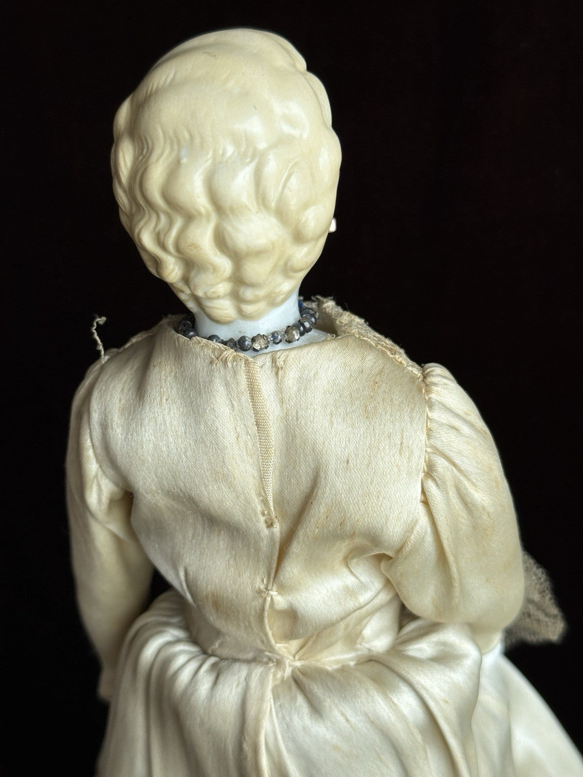 Antique 14” Made in Japan China Shoulder Head Bride Doll