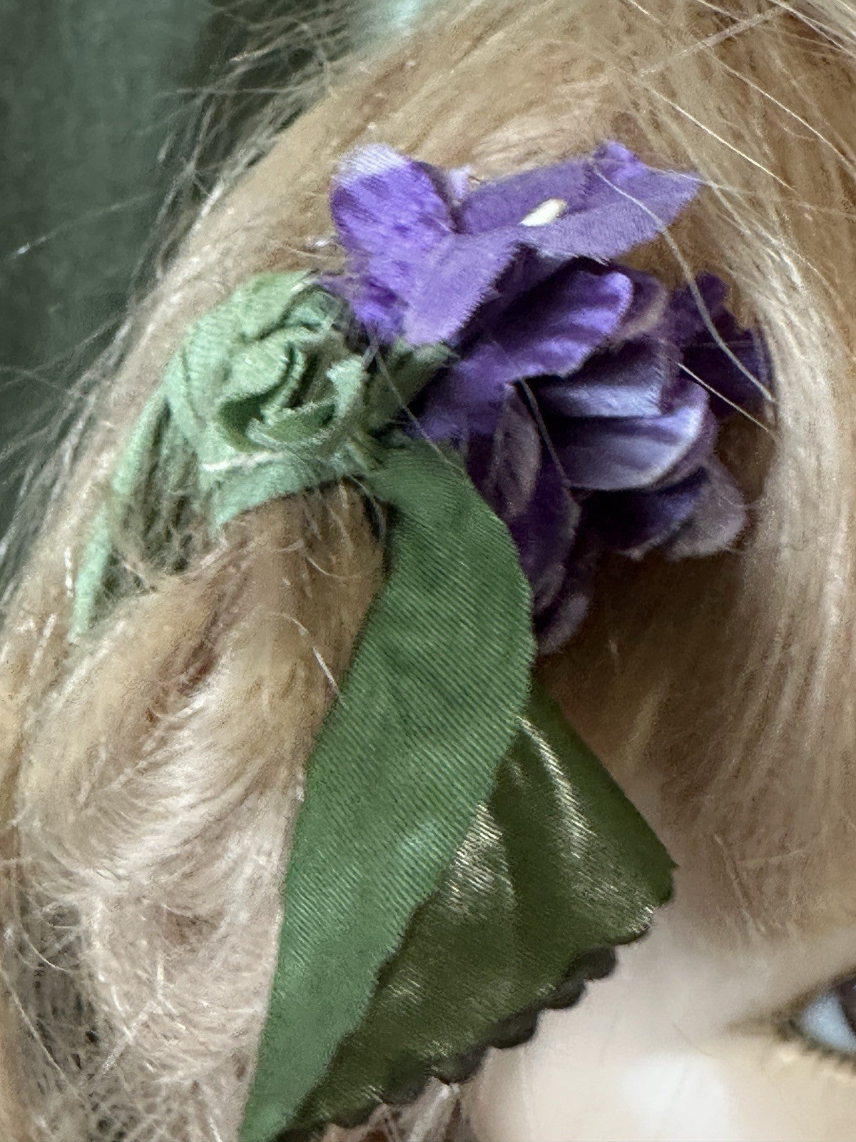 Collectible Artist Susan Krey Baby 29” Doll “Olivia” Wax Over Porcelain  LE 35