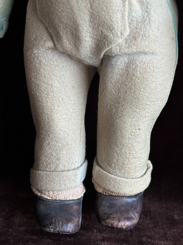 Large Vintage Italian 16” Lenci 300 Series Felt Gentleman Boy Doll
