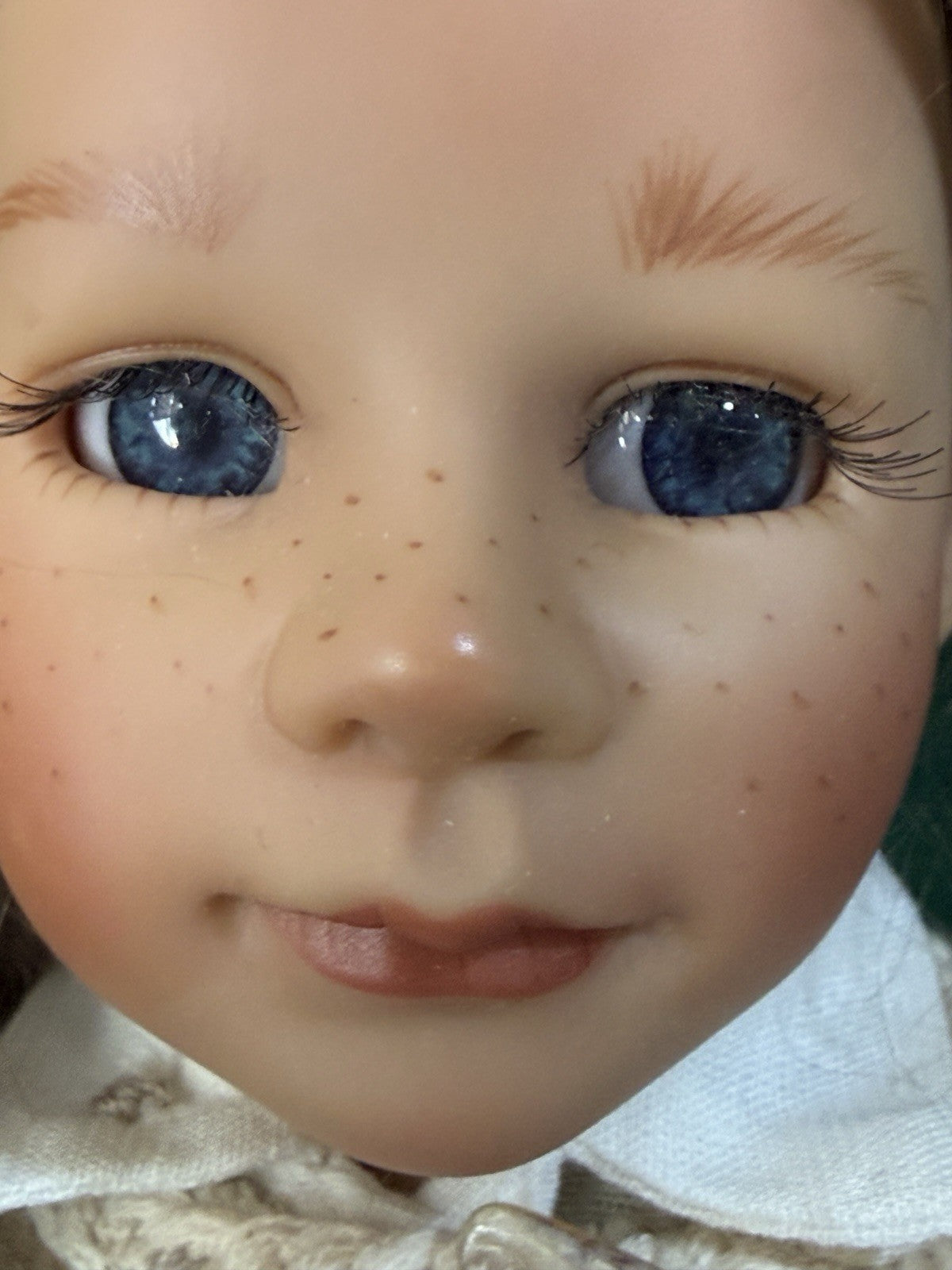 MIB Collectible German Gotz Artist Suzi Eimer Vinyl 16” Doll “Lena” Tag/COA