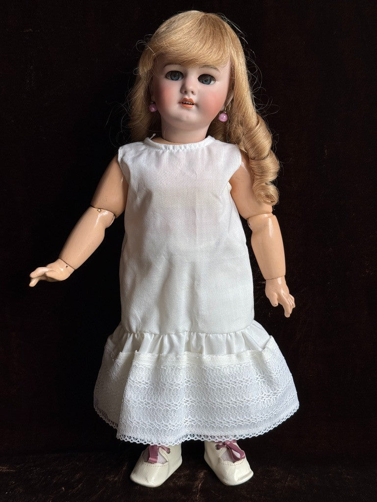 Antique German French 19 Tete Jumeau Simon Halbig Dep Bisque Head Doll