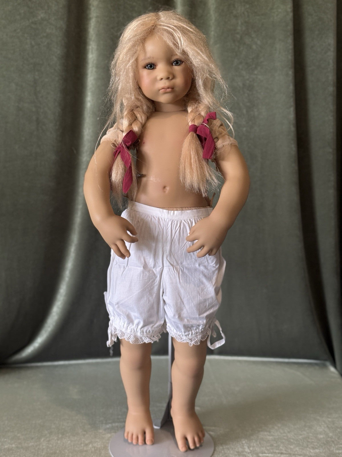 Collectible Vinyl Annette Himstedt 32” Doll “Mascha” Limited Edition 277
