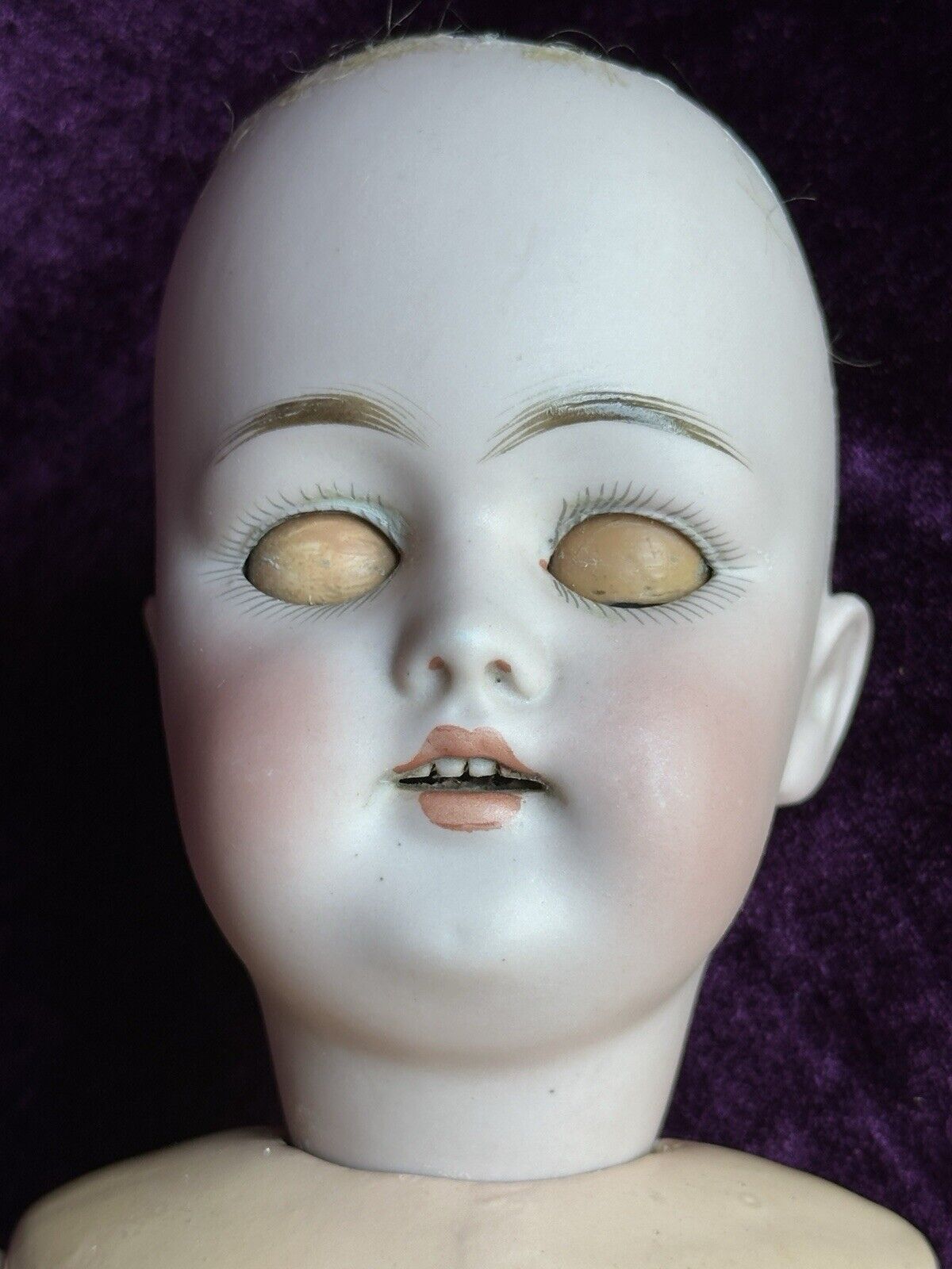 Antique German 20” Kestner 168 Bisque Head Gipsy Doll
