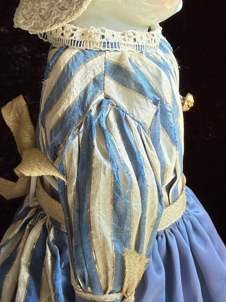 Antique German 19" Hertwig China Head Fashion Doll