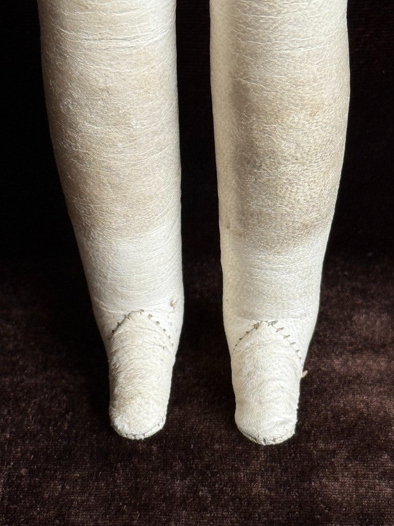 Rare Petite 12" Antique French François Gautier Bisque Head Fashion Doll