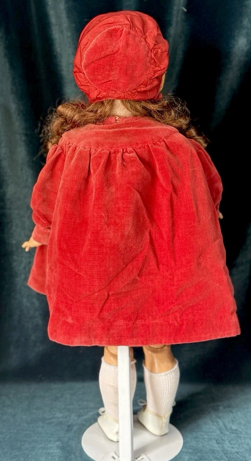 Antique German Queen Louise Mold 285 Bisque Head Composition Body 22” Doll