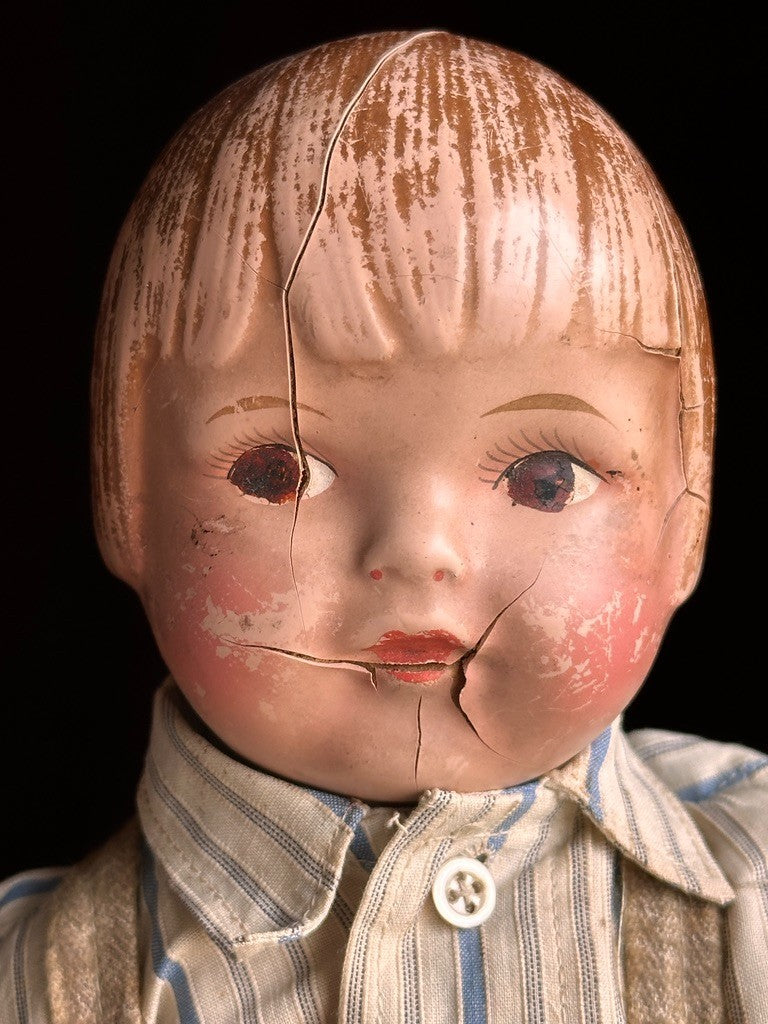 Rare Original Horsman 14” Composition Jackie Coogan Kid Celebrity Doll