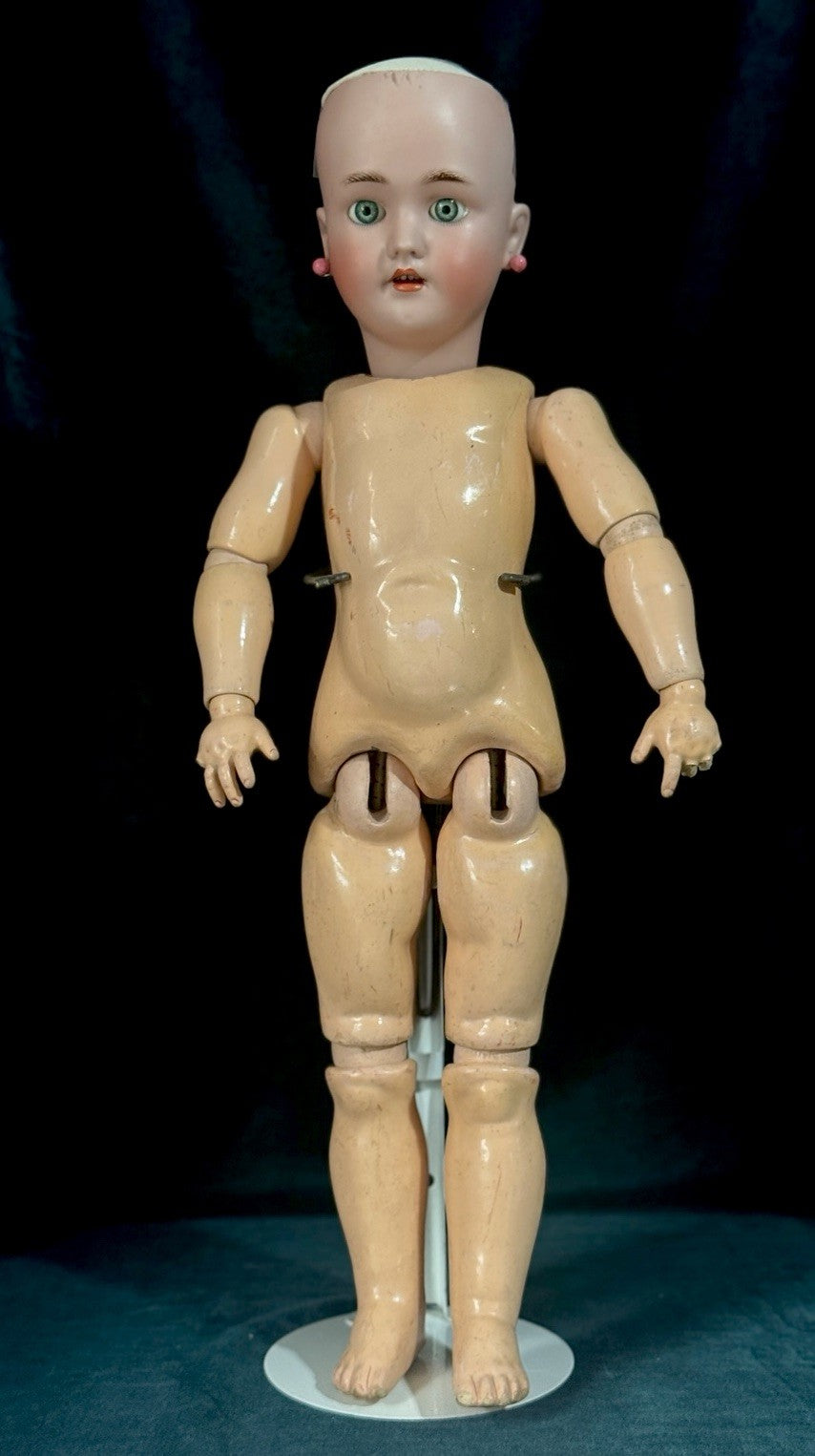 Antique German Simon Halbig Heinrich Handwerck 19” Doll Bisque Head