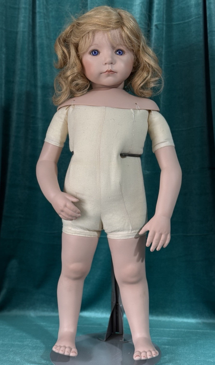 Reproduction Of “Kayla” by Dianna Effner Porcelain 23” Doll