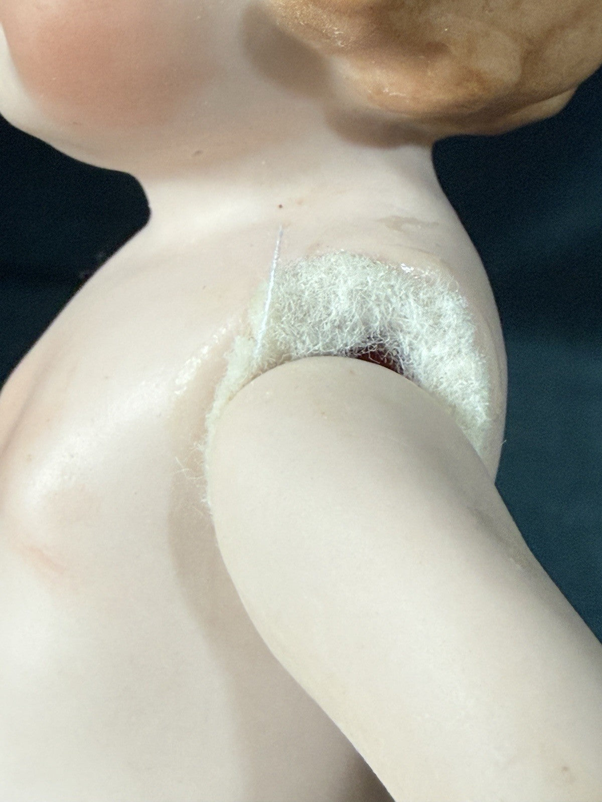 Reproduction Of German Gebruder Heubach All-Bisque Coquette Mold 10490 7.5” Doll