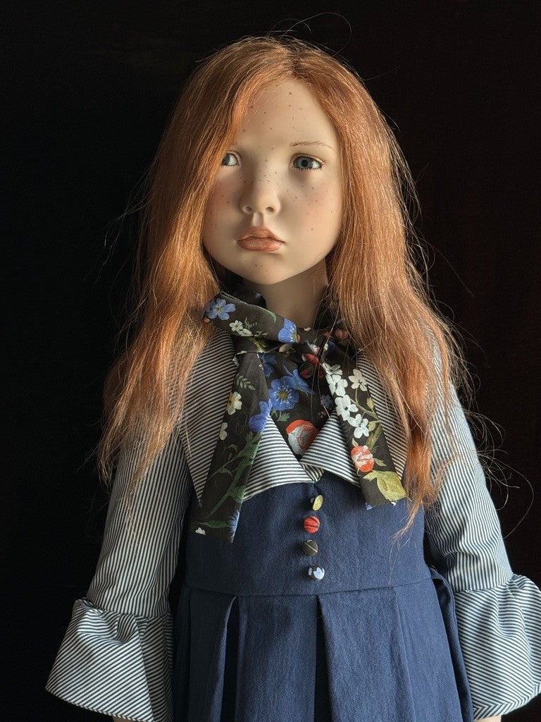 Rare Huge Lifelike Zwergnase 35” Philomene Vinyl Doll 2018 LE 45 in Box