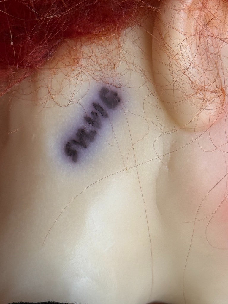 OOAK 25" Polymer Resin (?) Sylvie Doll by Roseweb Originals by Artis Kristy Hall