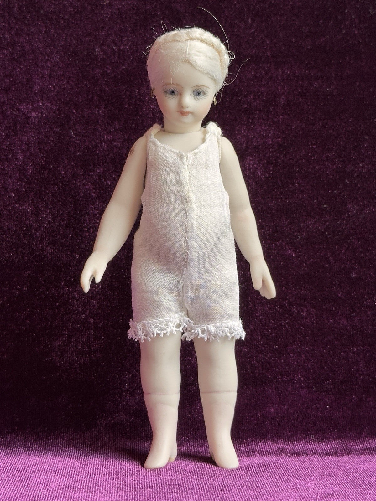 All Porcelain Cathy Hansen Reproduction of Antique French Mignonette Doll