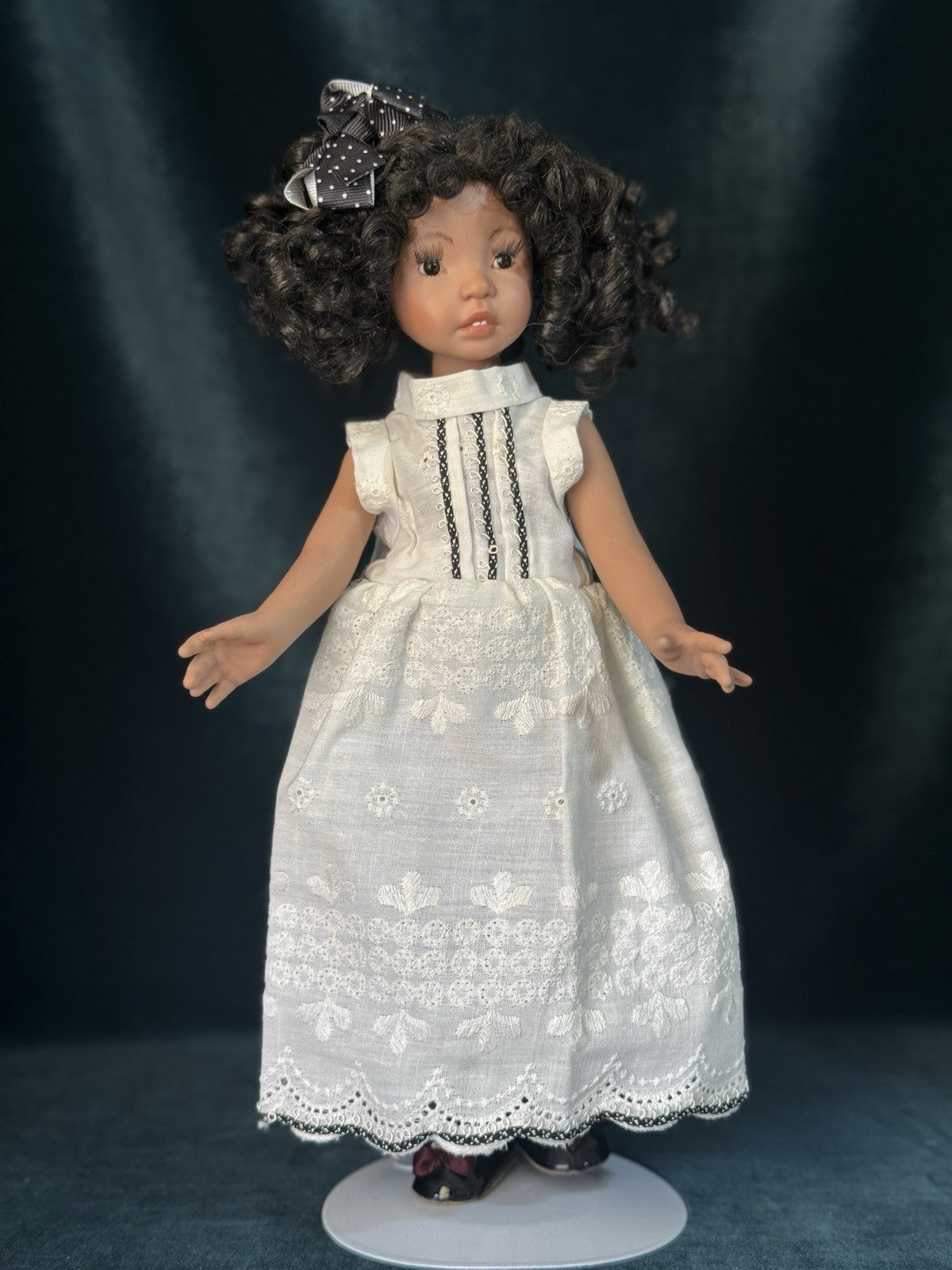 Porcelain 12” Doll “Olivia” By Dianna Effner Expressions Molds