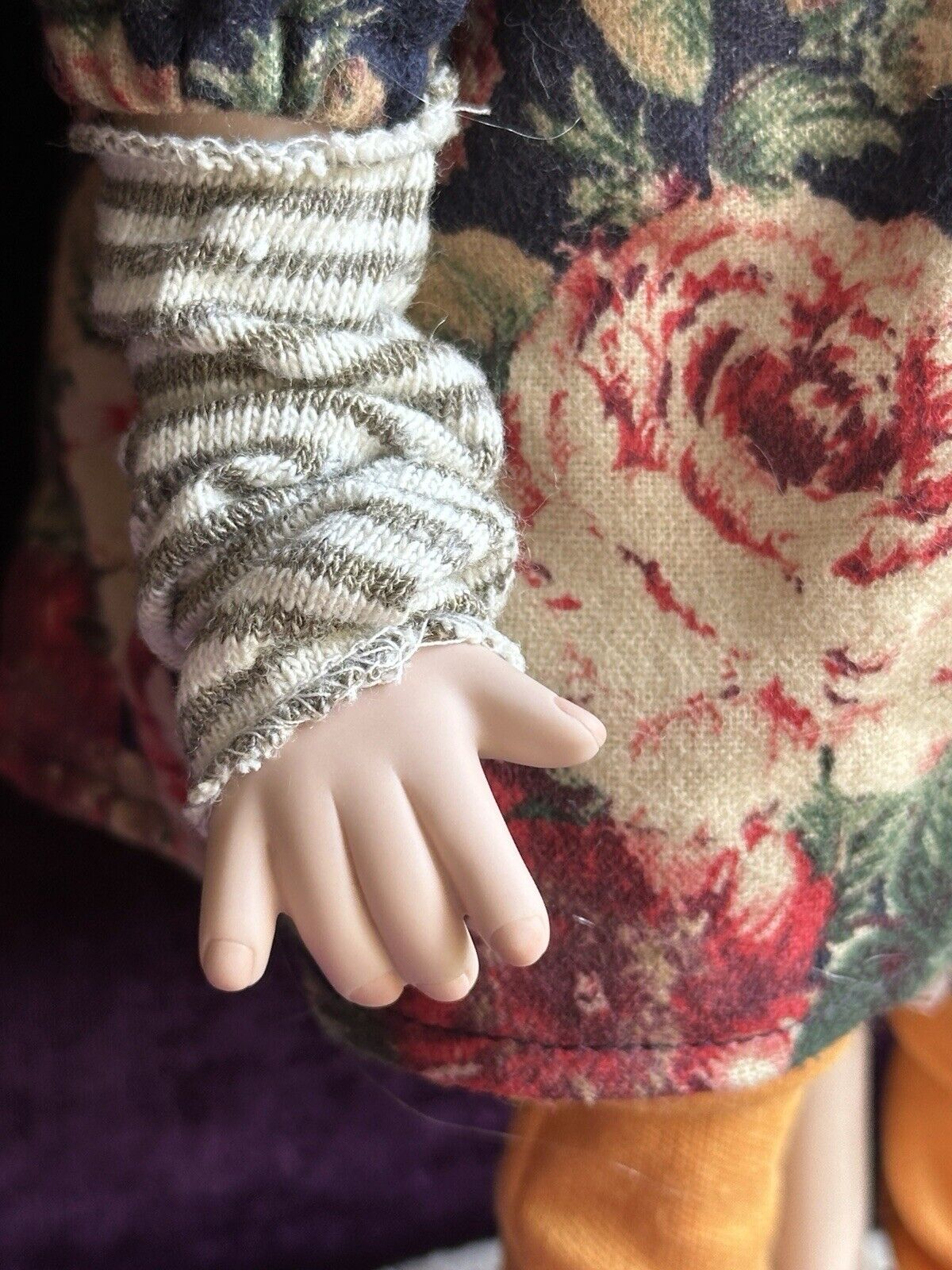 Collectible Porcelain 15” Artist Doll Chloe by Sandi McAslan LE 50
