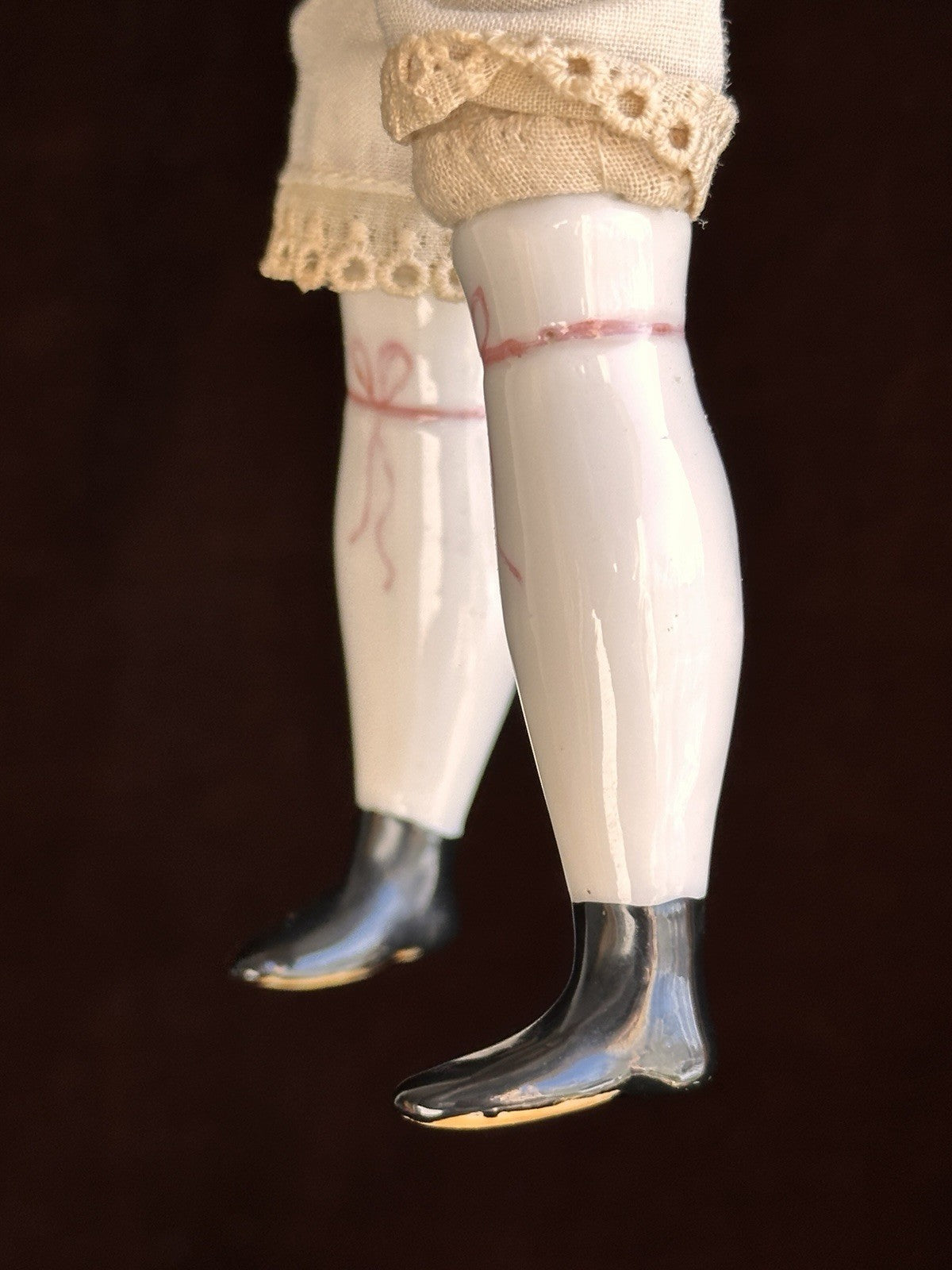 Vintage 13” Reproduction of Antique German Lydia China Head Doll