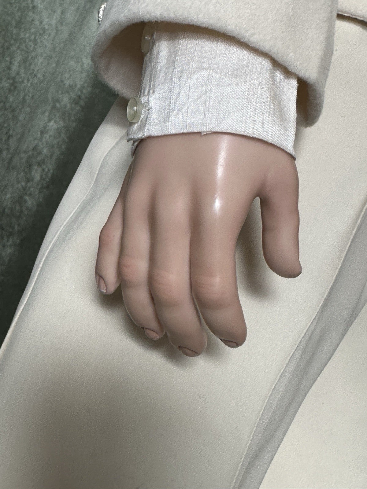 Artist Hildegard Gunzel Wax Over Porcelain Portrait 34” Doll “Stella” Sample